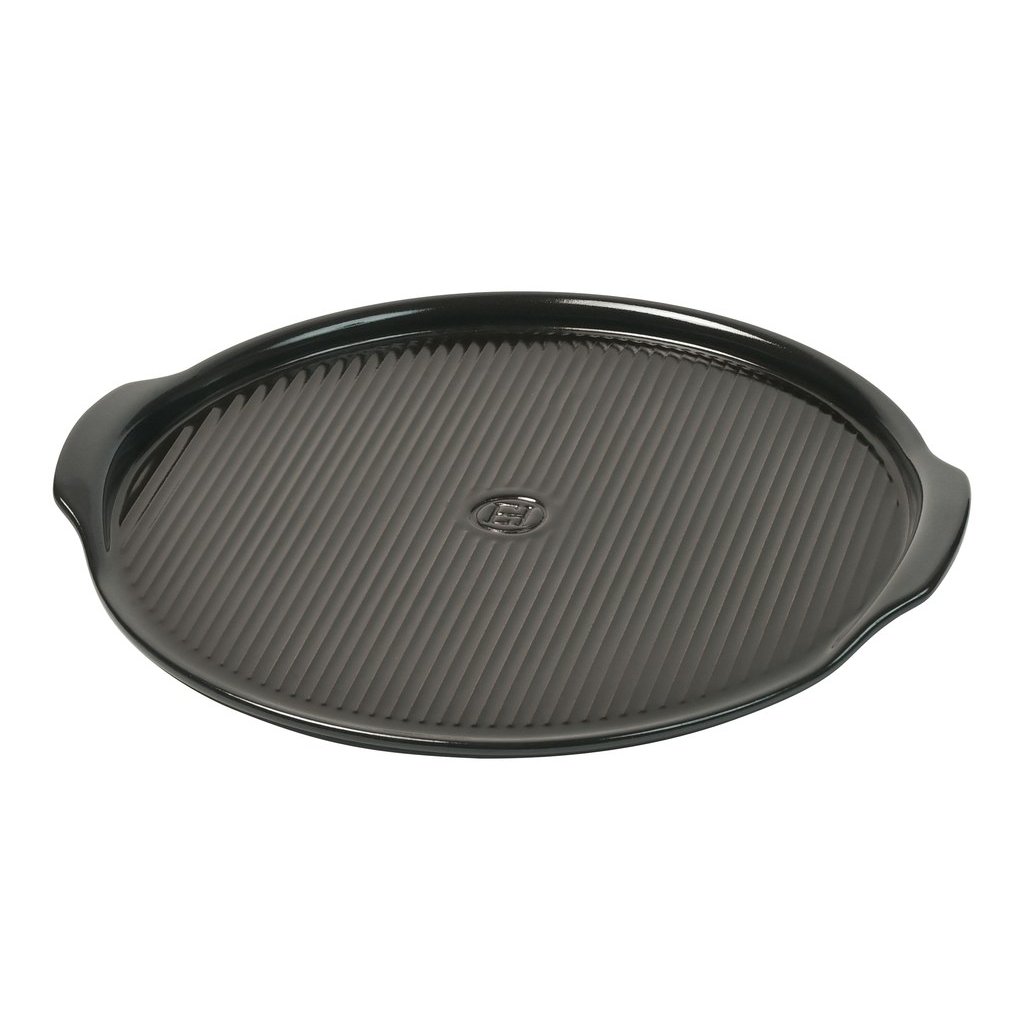 Emile Henry BBQ Ridged keramički pekač za pizzu