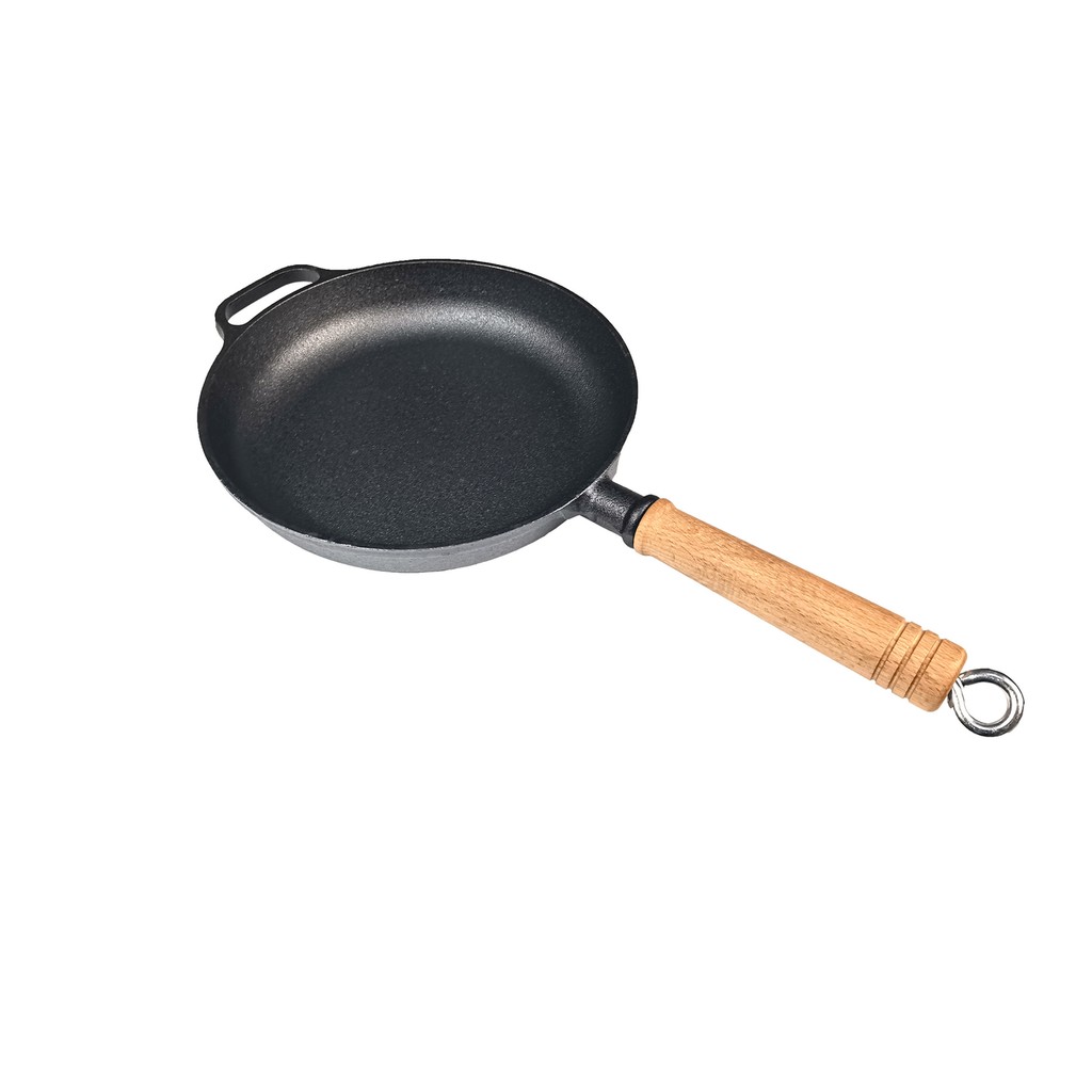 Grill King Cast Iron tava s drvenom ručkom, 23 cm - Image 3