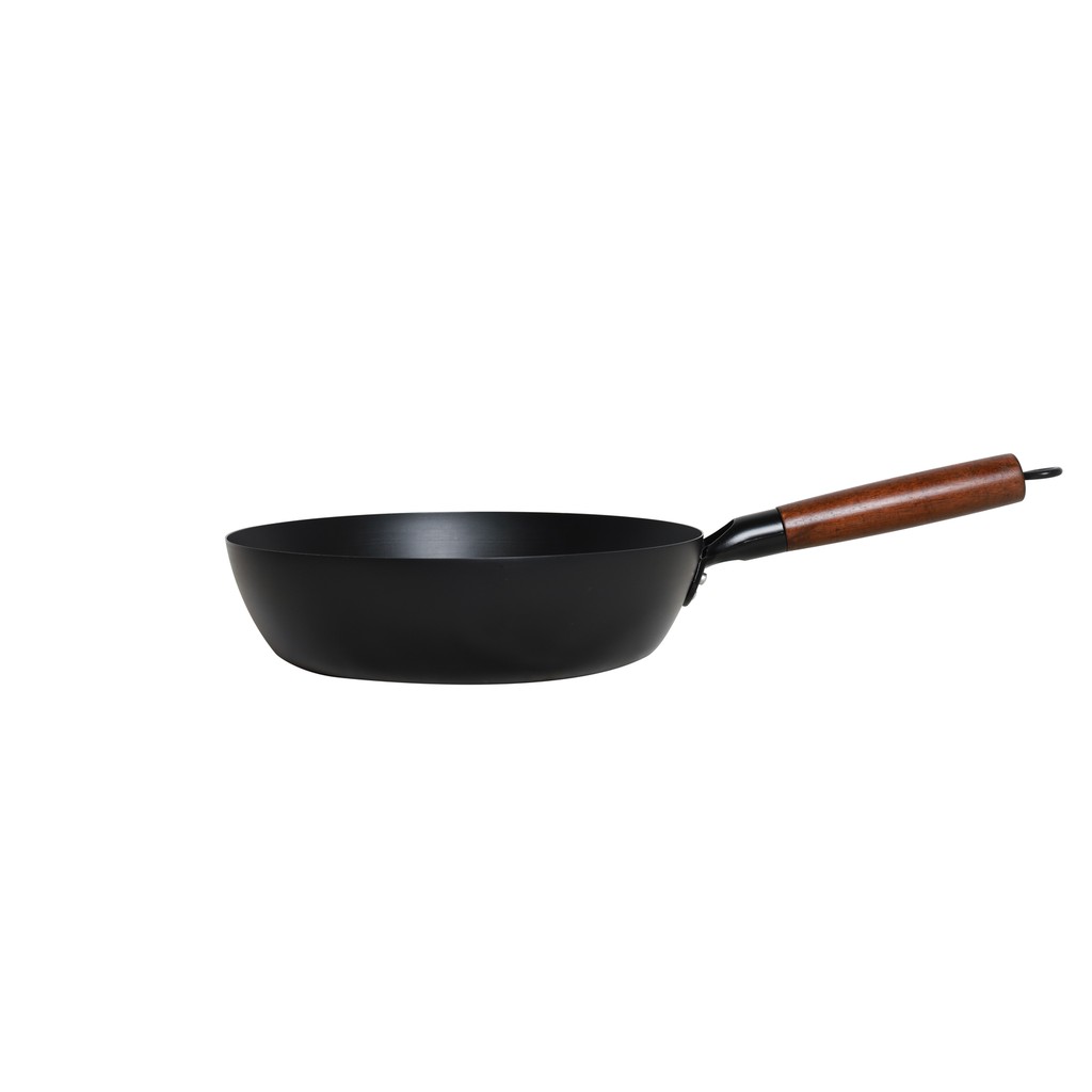 Grill King Asia nitrirani wok s ravnim dnom, 28 cm