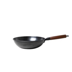 Grill King Asia nitrirani wok s ravnim dnom, 30 cm