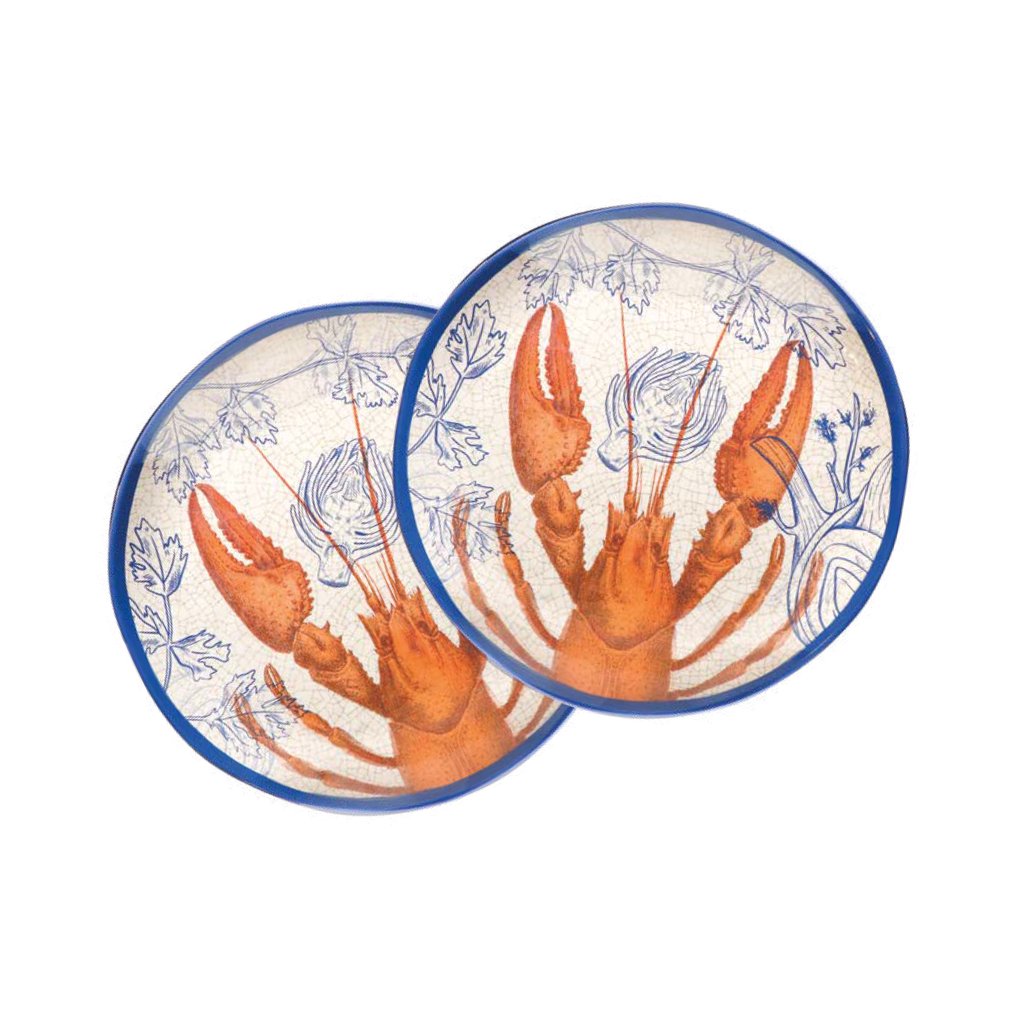 Rose&Tulipani Ocean Life veliki plitki tanjir od melamina