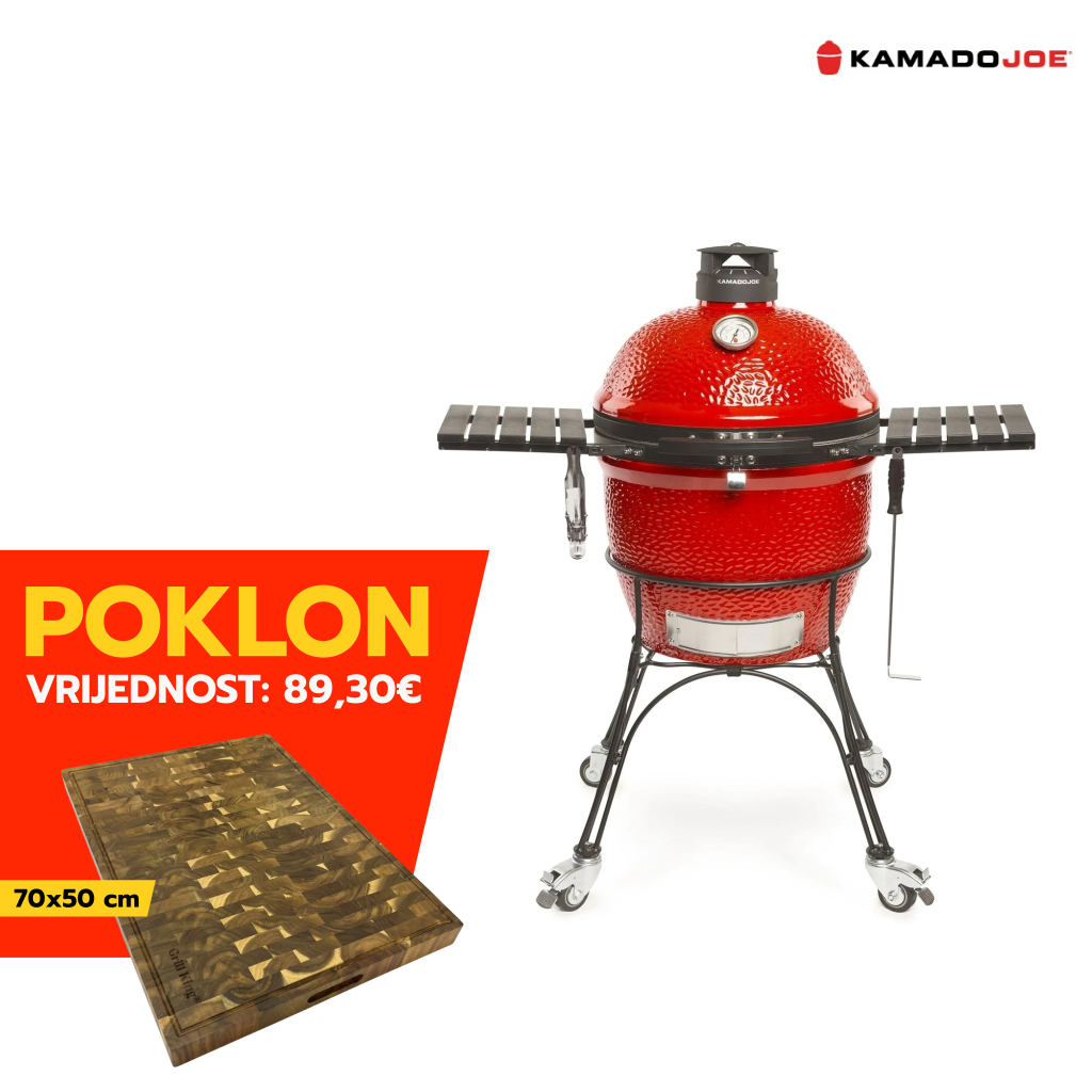 Kamado Joe Classic Joe II 18” keramički roštilj na ugalj s postoljem, 46 cm