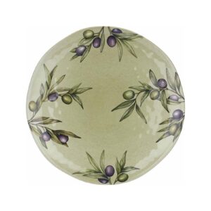 Rose&Tulipani Olyvia okrugli tanjir za posluživanje od melamina