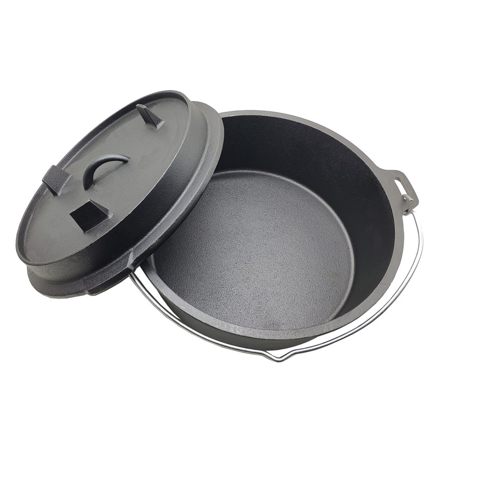 Grill King BBQ kamperski Dutch oven od livenog gvožđa, emajlirani, 37 cm