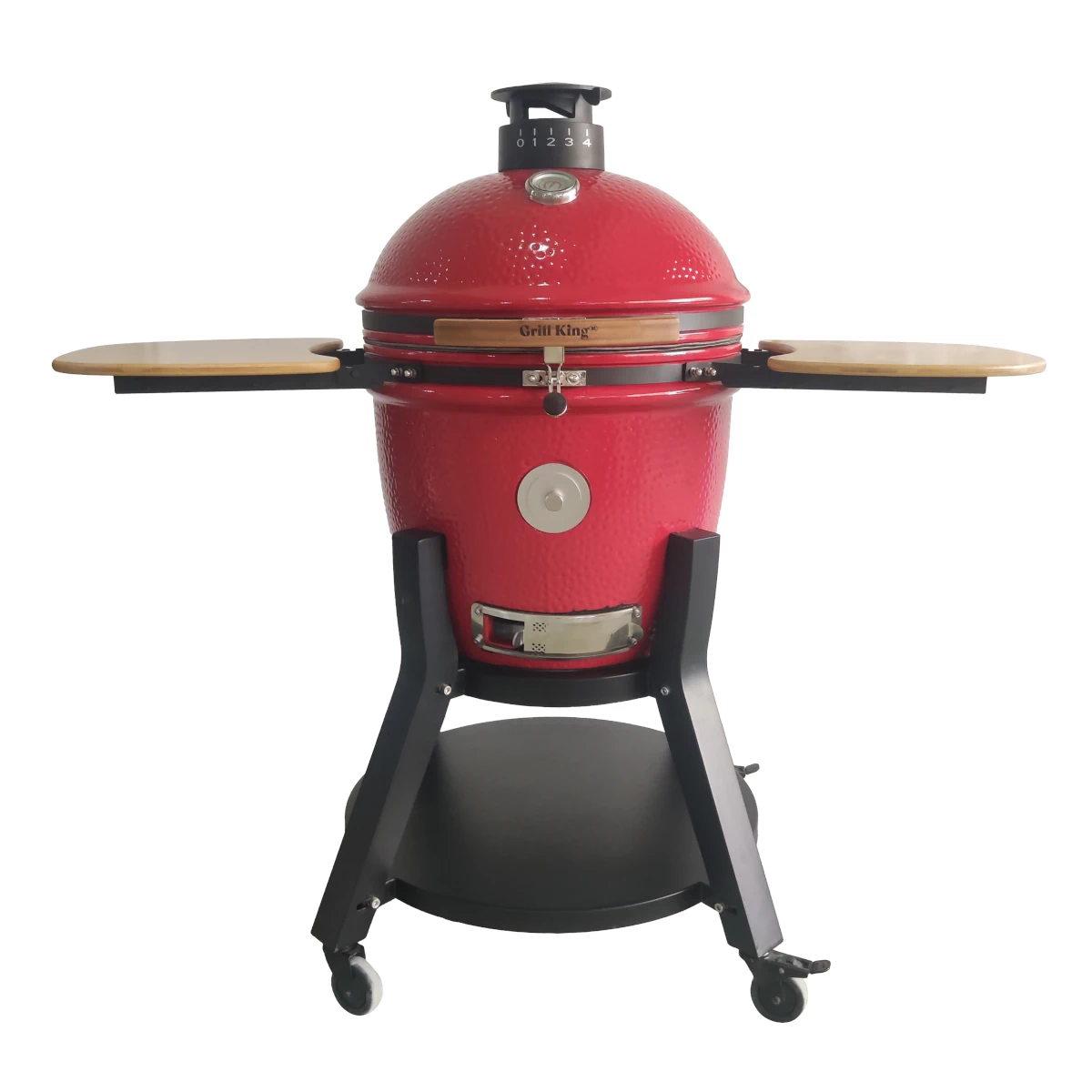 Grill King Kamado 22" keramički roštilj sa stalkom dimilicom i opremom, 56 cm