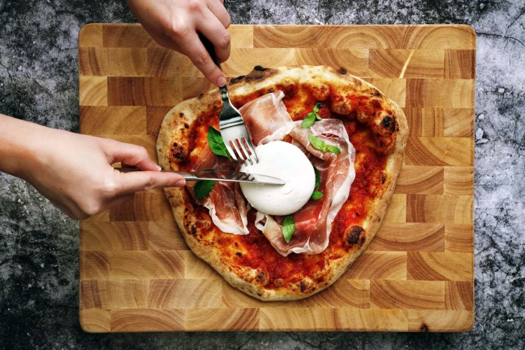 burrata pizza