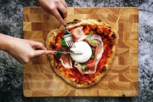 burrata pizza