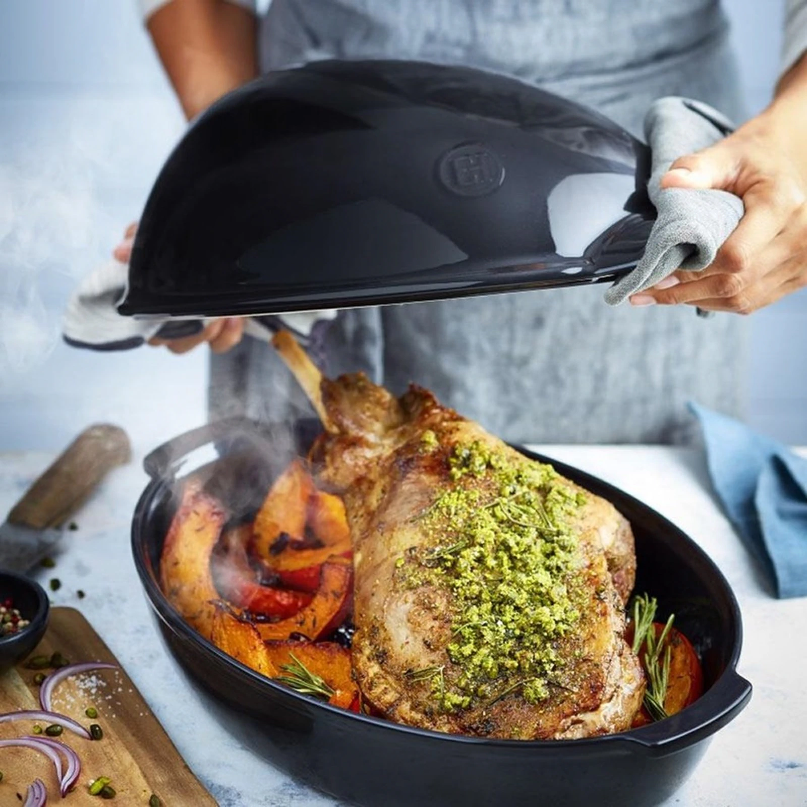 Emile Henry Roaster veliki keramički pekač za perad - Image 4