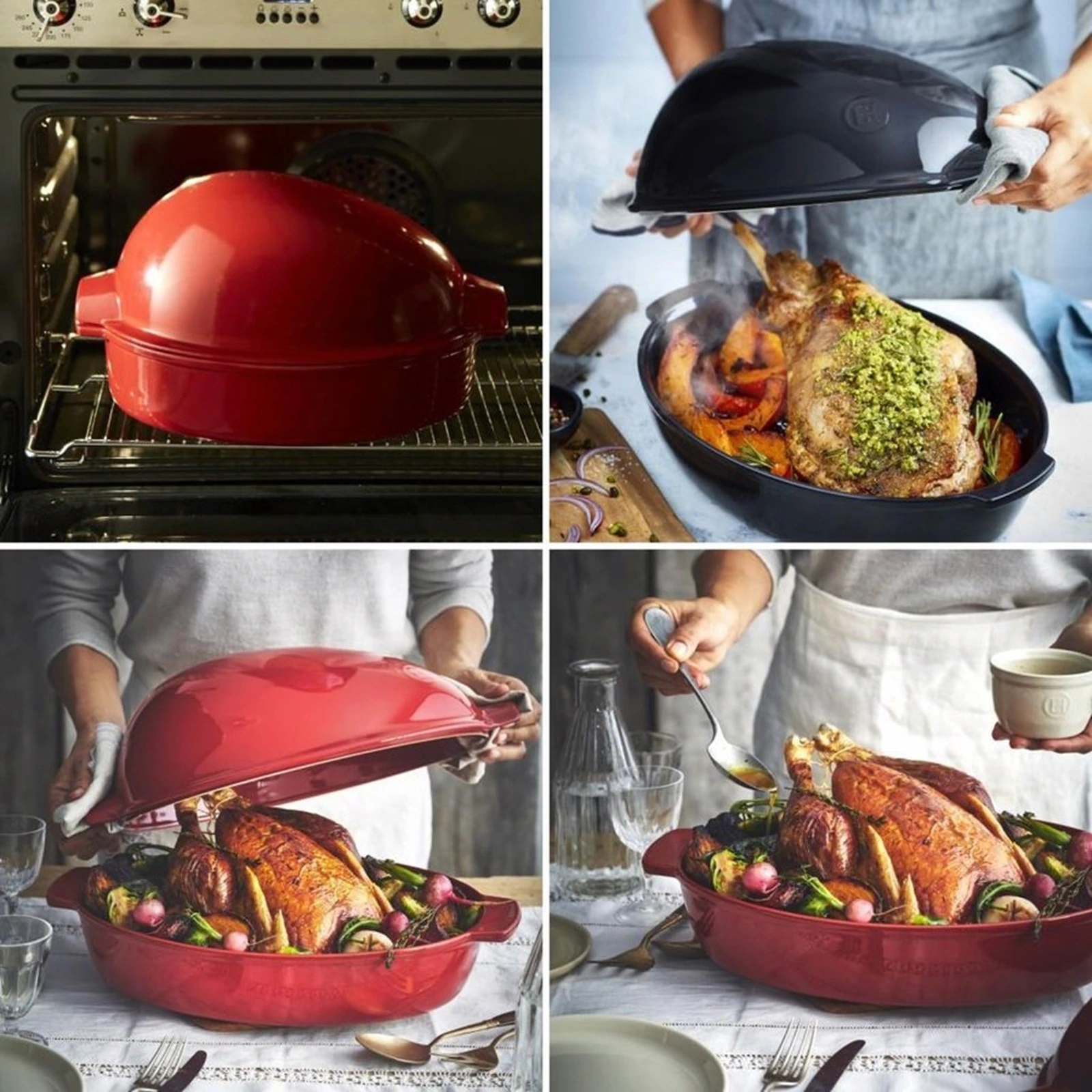 Emile Henry Roaster veliki keramički pekač za perad - Image 8