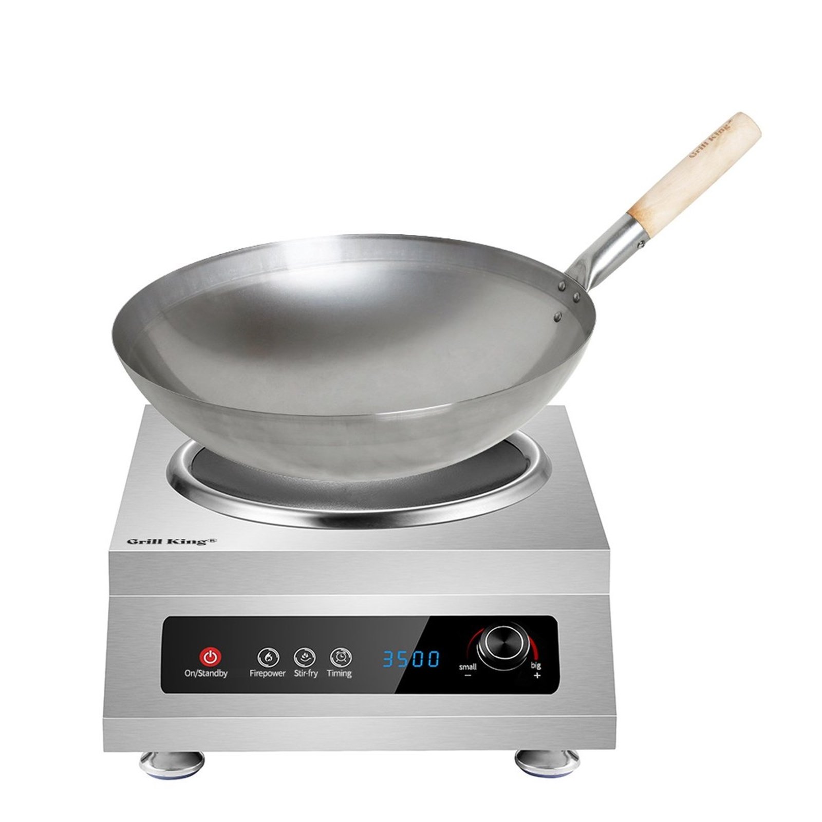 Grill King Professional V2 konveksno indukcijsko kuhalo za wok