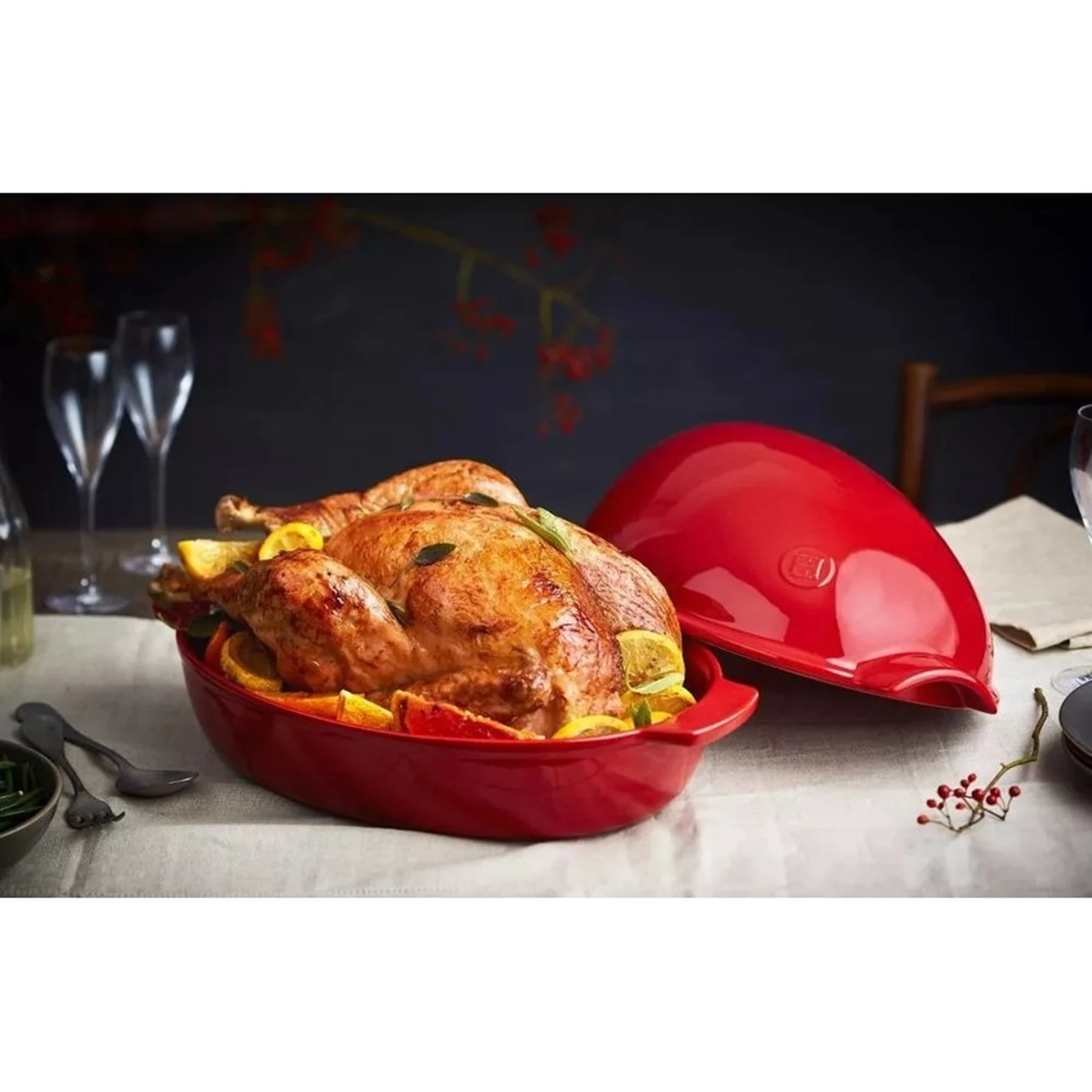 Emile Henry Roaster veliki keramički pekač za perad - Image 2