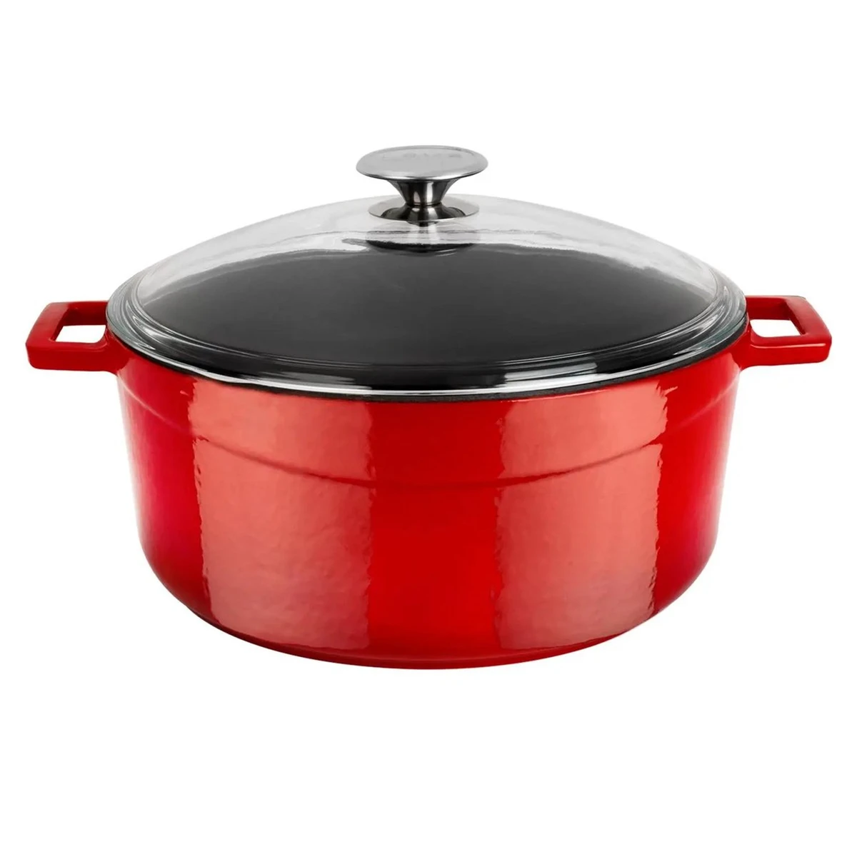 Lava okrugli Dutch oven sa staklenim poklopcem