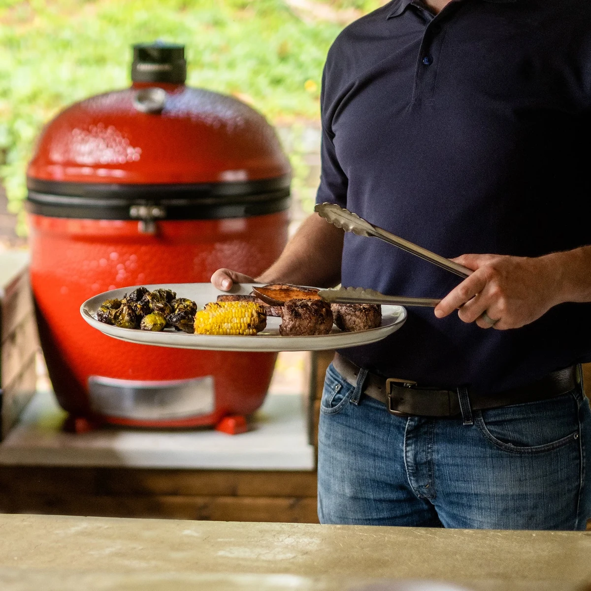 Kamado Joe Big Joe Series II ugradbeni keramički roštilj na ugljen, 24"/61 cm - Image 2