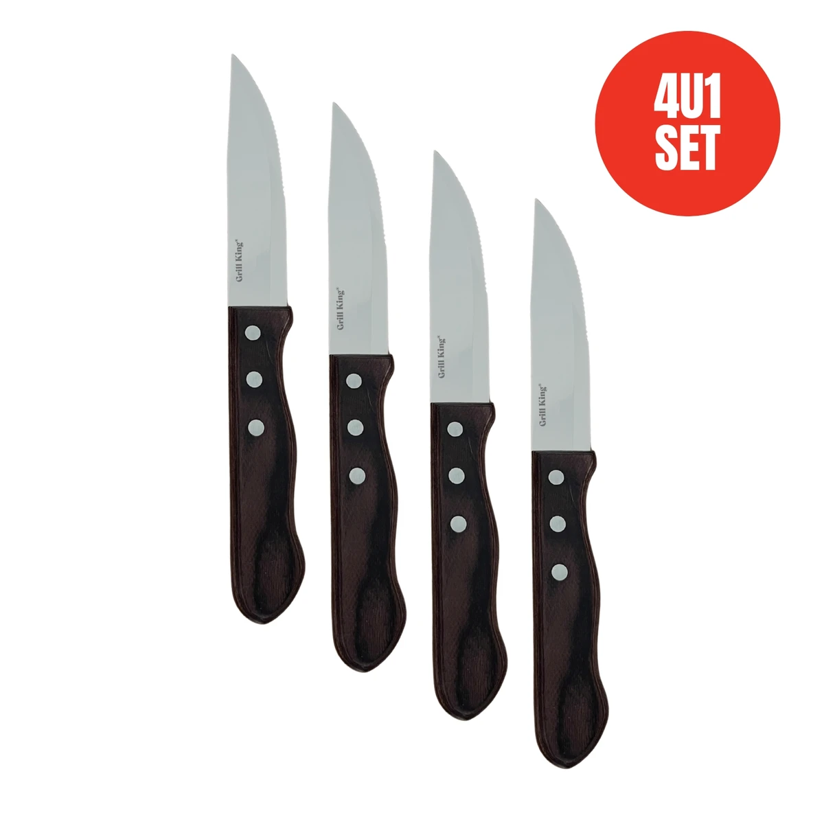 Grill King SteakMaster 4u1 set noževa za odrezak