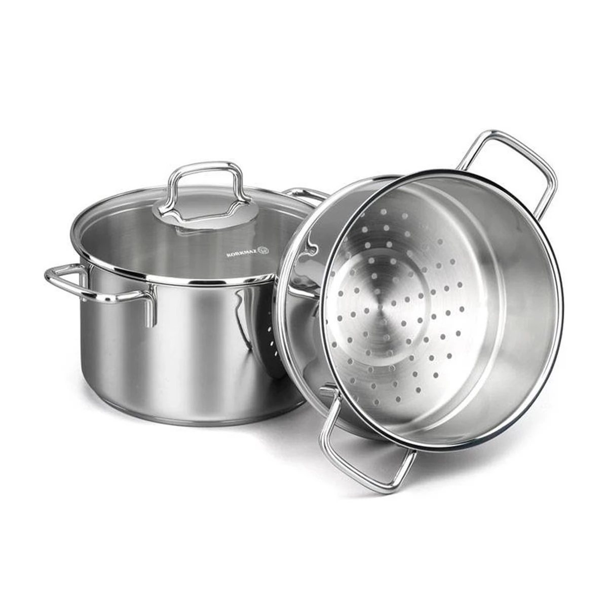 Korkmaz Perla set posuđa za kuhanje na pari