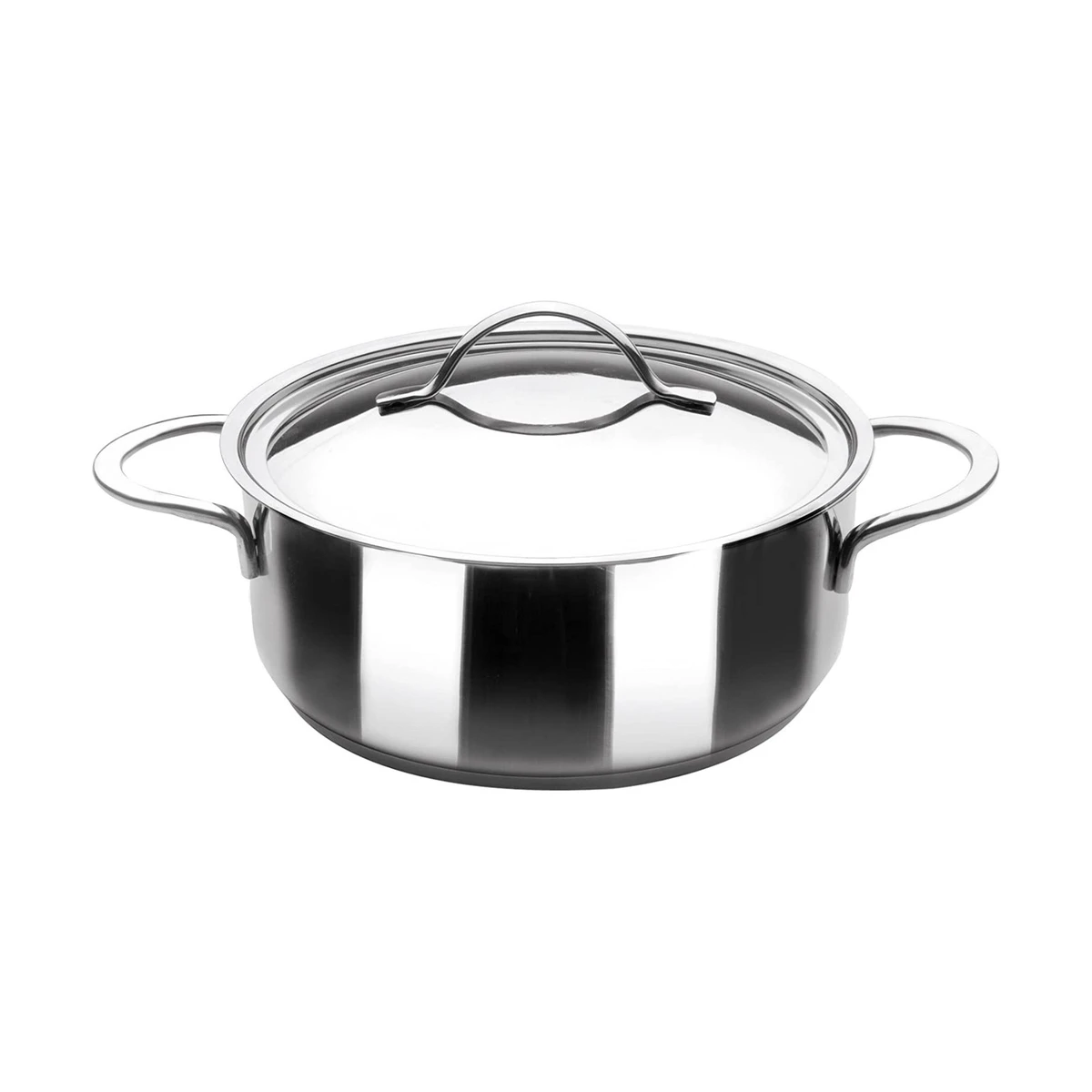 Ibili Noah Premium niski inox lonac s poklopcem