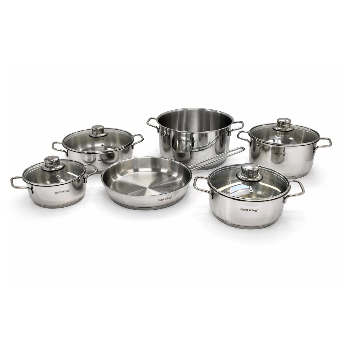 Grill King SMART 10u1 set posuđa