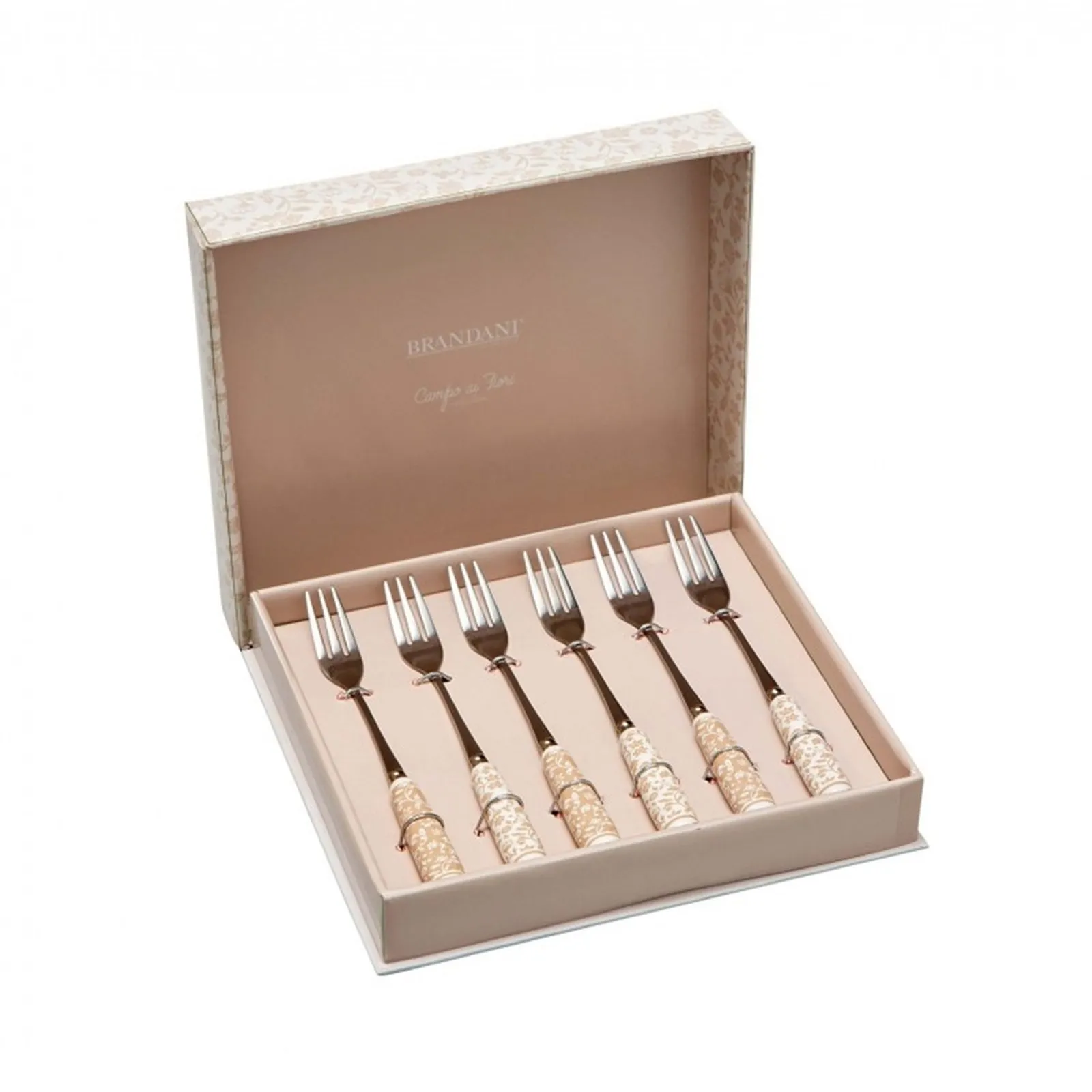 Brandani Forchettina Campo 6u1 set desertnih vilica