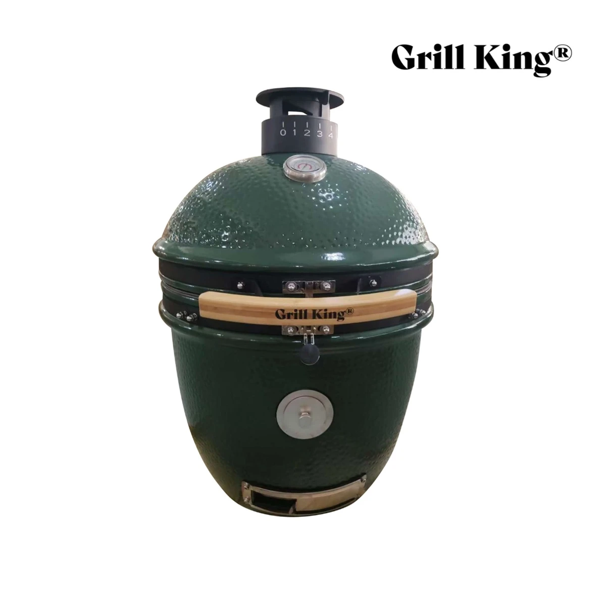 Grill King Kamado EGG PRO MIDI 22" Series III keramički roštilj s dimilicom + bogata oprema, 56 cm