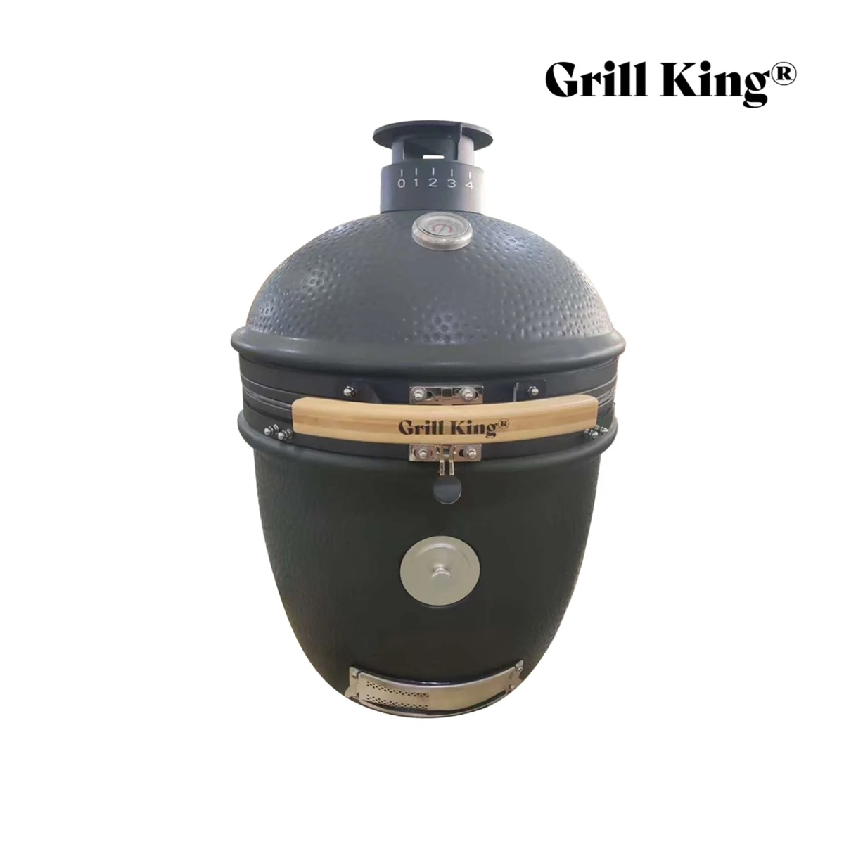 Grill King Kamado EGG PRO MIDI 22" Series III keramički roštilj s dimilicom + bogata oprema, 56 cm